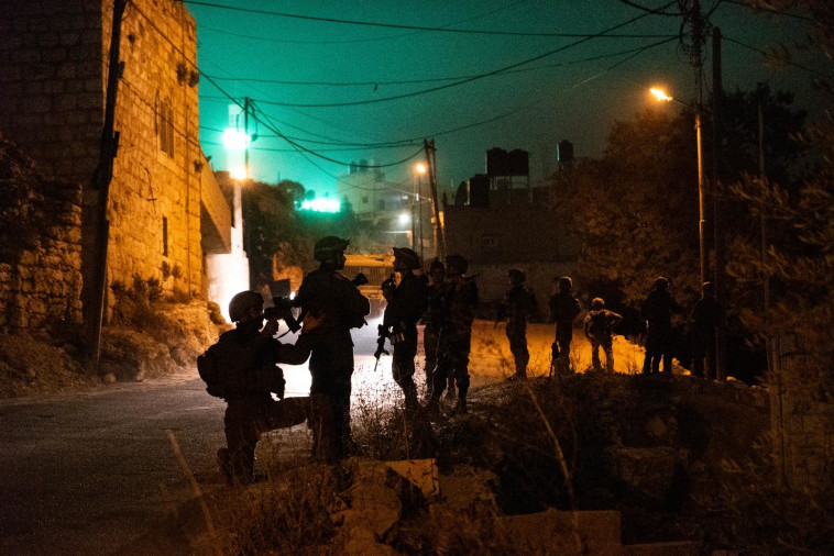 פעילות צה''ל ביהודה ושומרון 