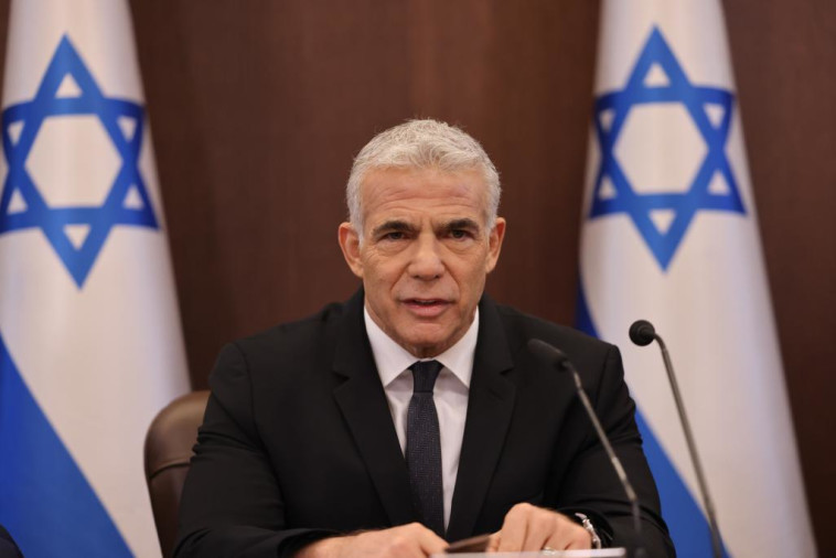 ראש הממשלה יאיר לפיד בישיבת הממשלה