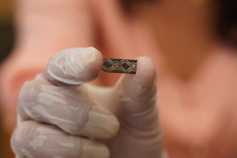 פיסת שנהב שנשרפה בחורבן בית ראשון 