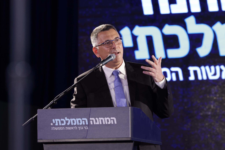 שר המשפטים גדעון סער בהשקת קמפיין ''המחנה הממלכתי''