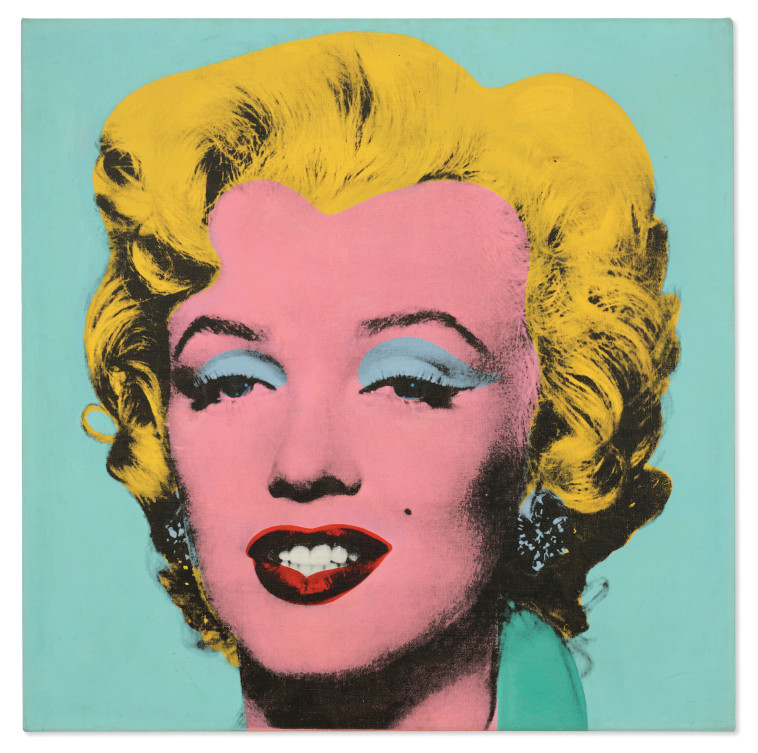 Andy Warhol's painting (Photo: Christie's Images Limited 2022)