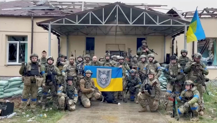 כוחות הצבא האוקראיני (צילום: רויטרס)