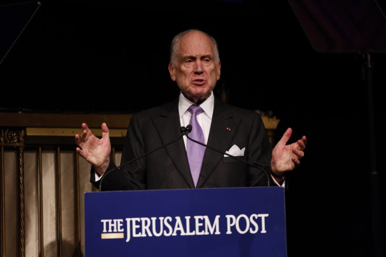 רונאלד לאודר, נשיא הקונגרס היהודי העולמי ונשיא הועידה השנתית של קבוצת הג'רוזלם פוסט