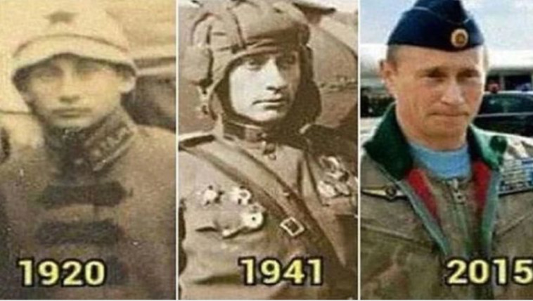 משמאל, תמונתו של החייל שהסעירה את הרשת, אי אפשר להתעלם מהדמיון