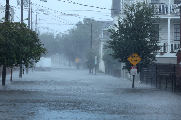 הוריקן ''איאן'' בדרום קרוליינה (צילום: Scott Olson/Getty Images)