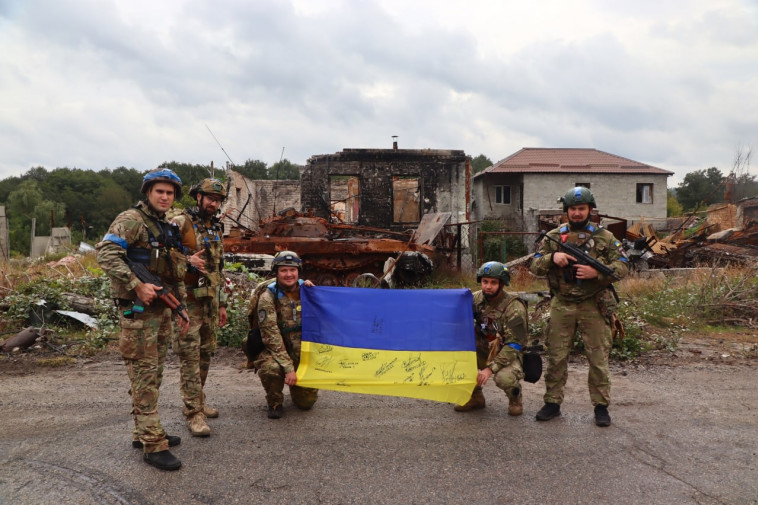 צבא אוקראינה בלימן (צילום: רשתות חברתיות)