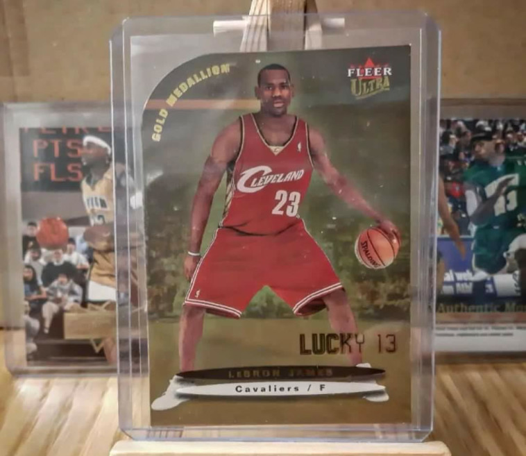 קלף הרוקי של לברון ג'יימס משנת 2003