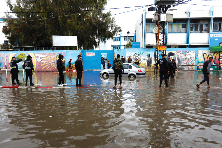 הצפה ברפיח, ינואר 2022