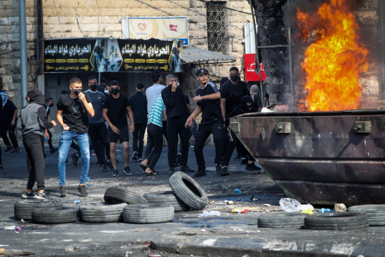עימותים בין כוחות צה''ל לפלסטינים 