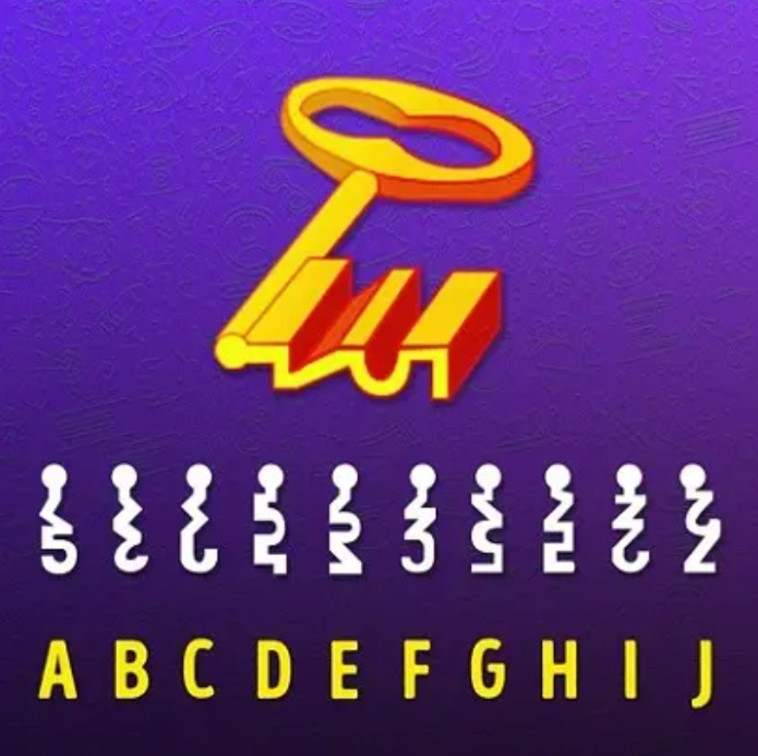 עזרה מנעולים ומפתח אחד - עליכם לגלות איזה מהם הוא המתאים