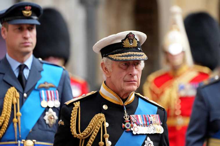 המלך צ'ארלס השלישי (צילום: Jon Super/Pool via REUTERS)