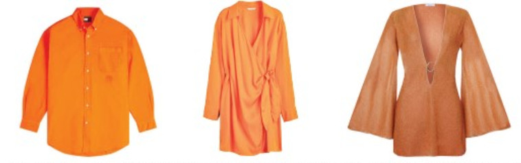 אופנה בצבע הכתום