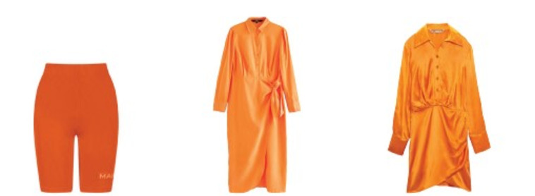 אופנה בצבע הכתום