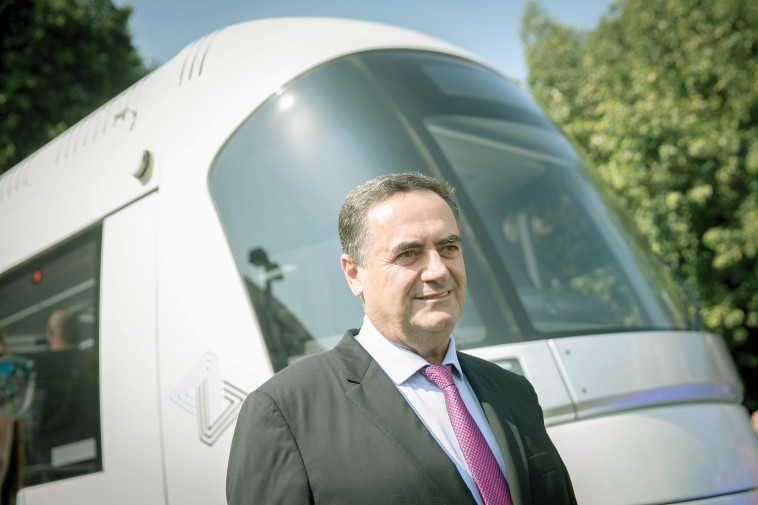 ישראל כץ, רכבת קלה 