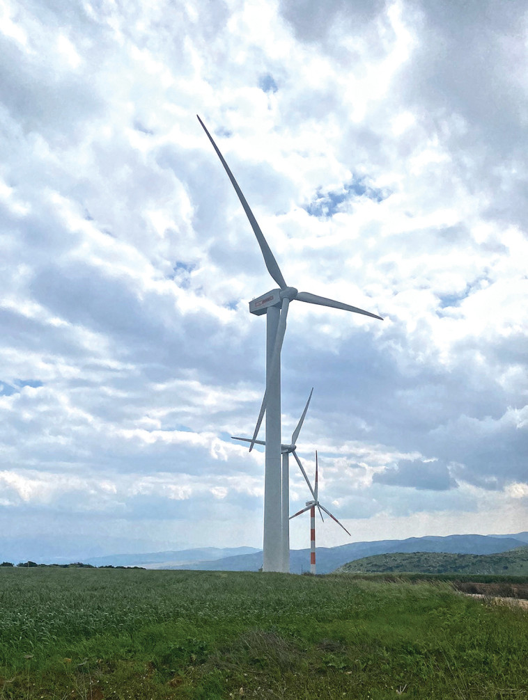 חוות טורבינות הרוח, מעלה גלבוע