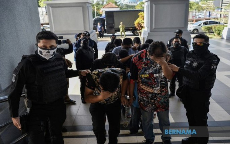 תמונות החשודים שנעצרו במלזיה בחשד שגויסו על ידי המוסד (צילום: BERNAMA)