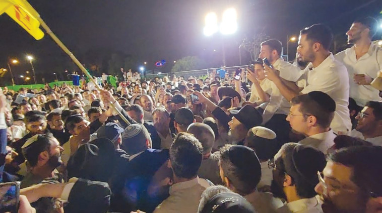 בן גביר בהקפות שניות