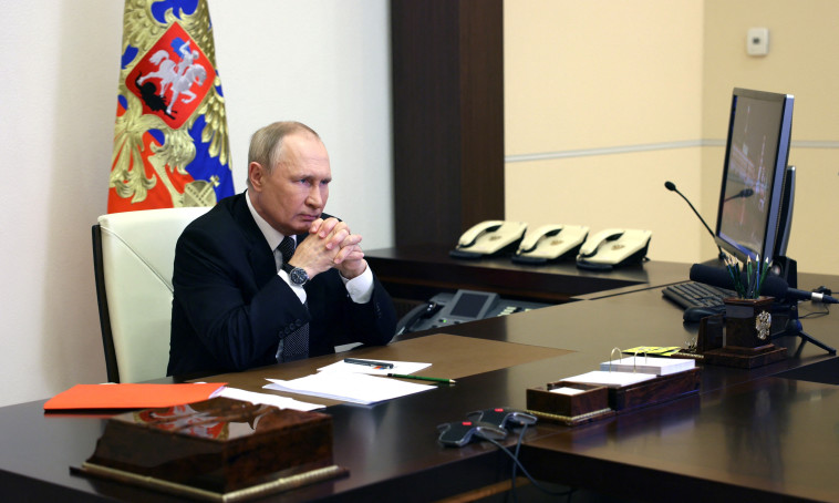 נשיא רוסיה ולדימיר פוטין  (צילום: Sputnik/Sergey Ilyin/Kremlin via REUTERS)