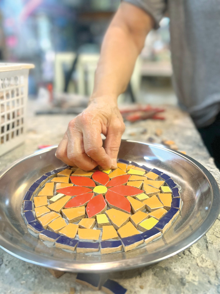 סדנה בסטודיו של דלית בן שלום