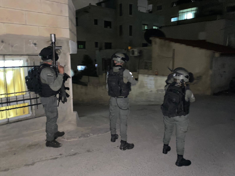 כוחות מג''ב בירושלים לאחר הפיגוע (צילום: דוברות המשטרה)