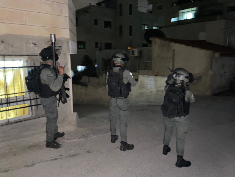 כוחות מג''ב בירושלים לאחר הפיגוע (צילום: דוברות המשטרה)