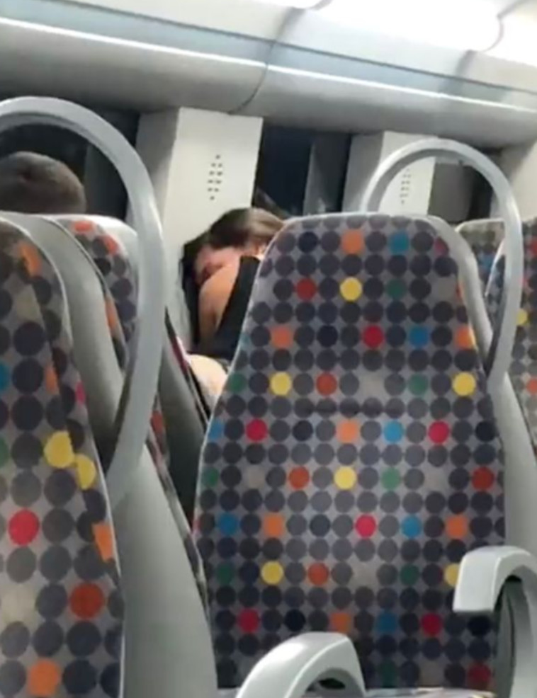 They had sex in the train car in front of everyone image