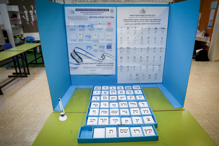 פתקי הרשימות בקלפי, בחירות נובמבר 2022