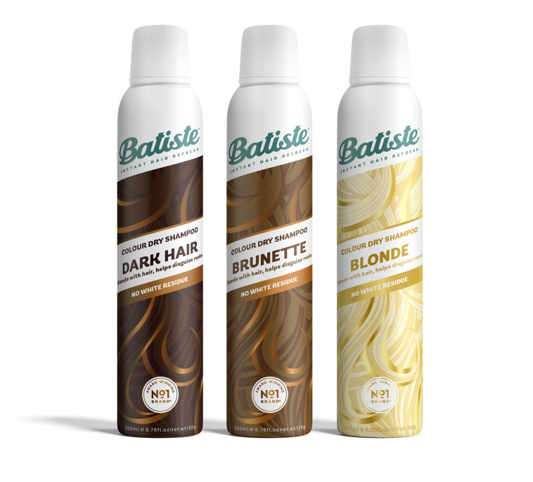 בטיסט שמפו יבש עם צבע