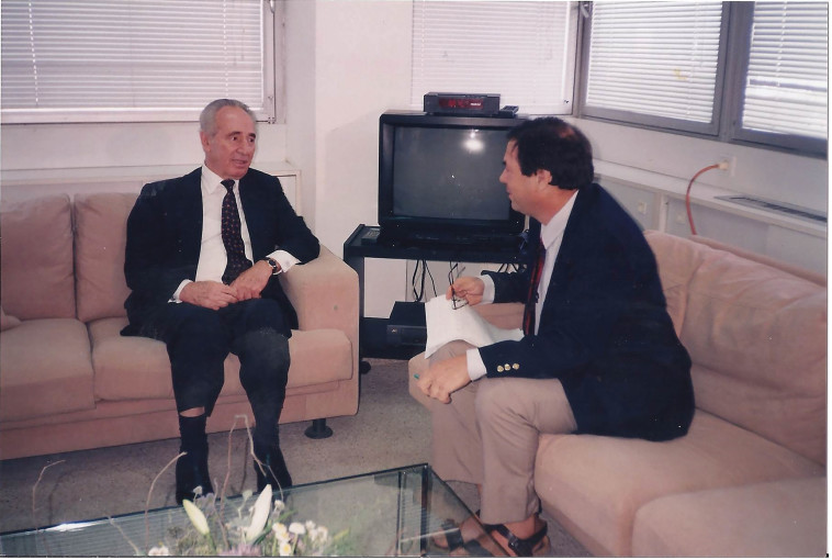 ירין קימור ריאיון שמעון פרס