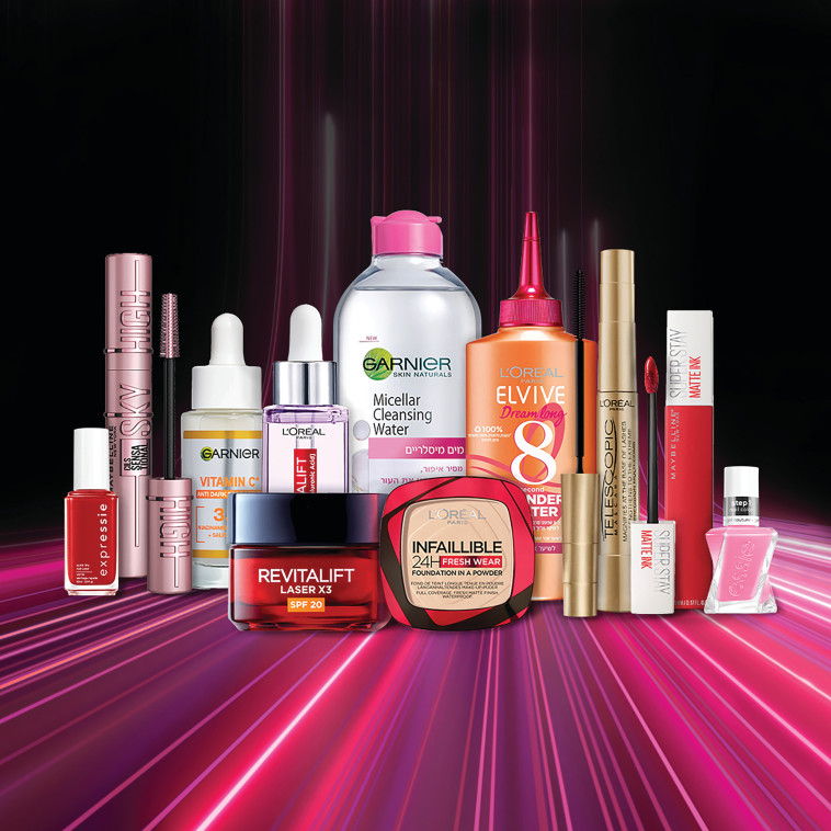 מבצעי לוריאל פריז, גרנייה, מייבלין ואססי 