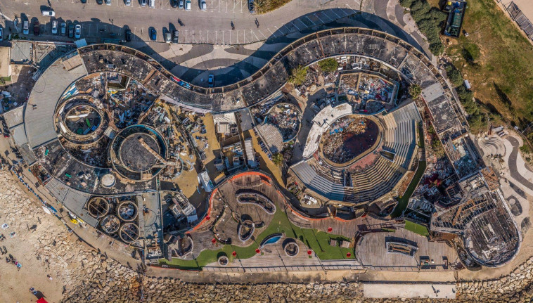 הדולפינריום הנטוש 2017. צילום ברק בריקנר