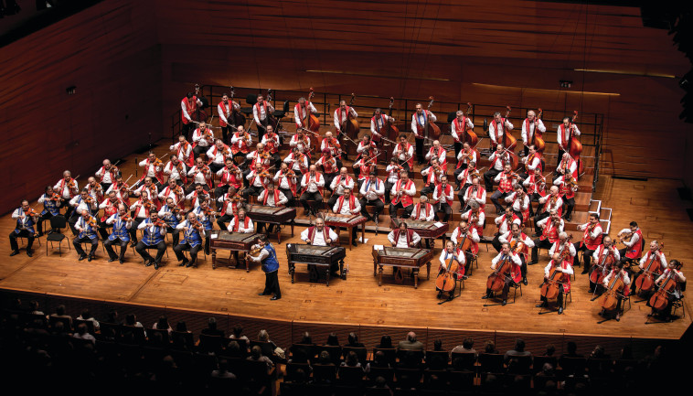 התזמורת הסימפונית הצוענית של בודפשט (צילום: N.Farkas)
