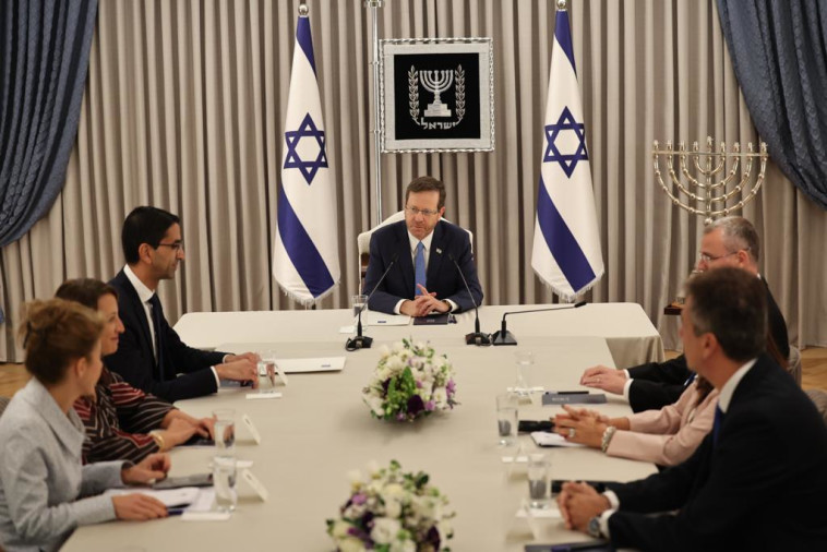 נציגי הליכוד בבית הנשיא