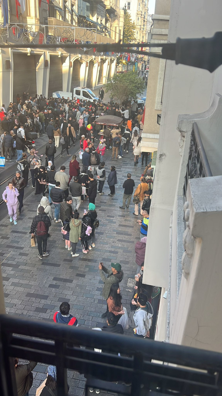 זירת הפיצוץ באיסטנבול, טורקיה