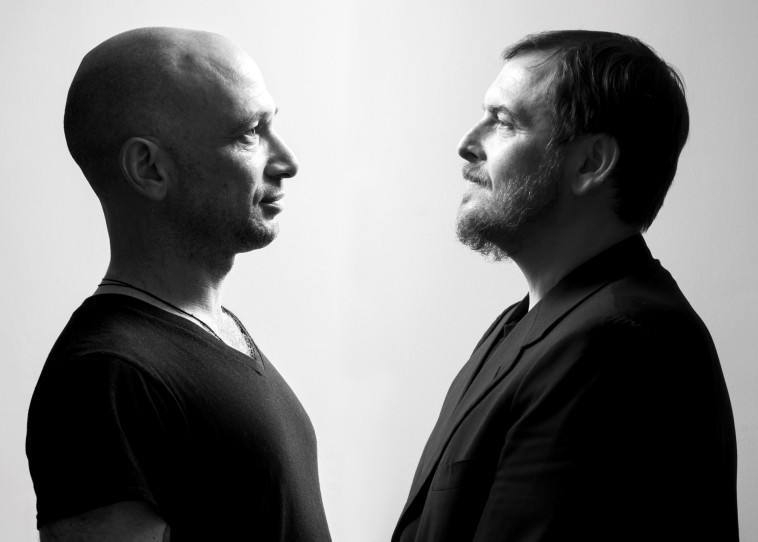 אסף זמיר עם רועי פלד תערוכת ציפור הנפש