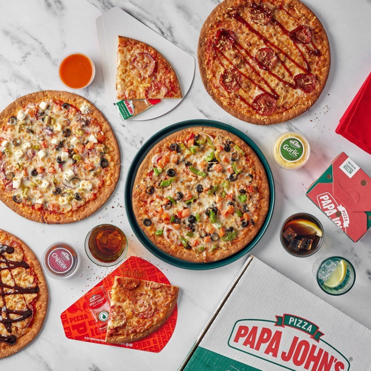 פיצה מופחתת סוכר של פאפא ג'ונס