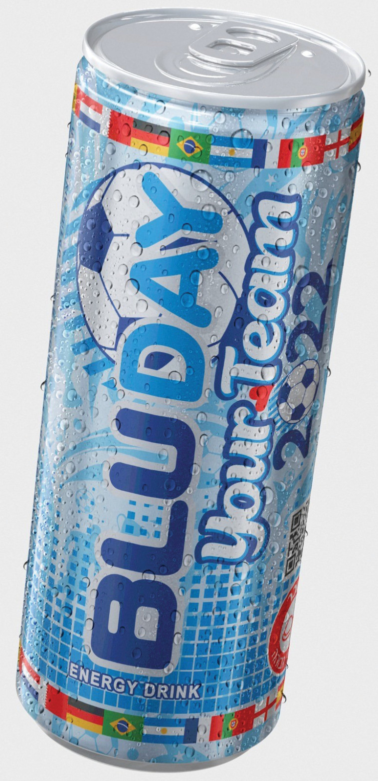 פחית Blu במהדורת מונדיאל