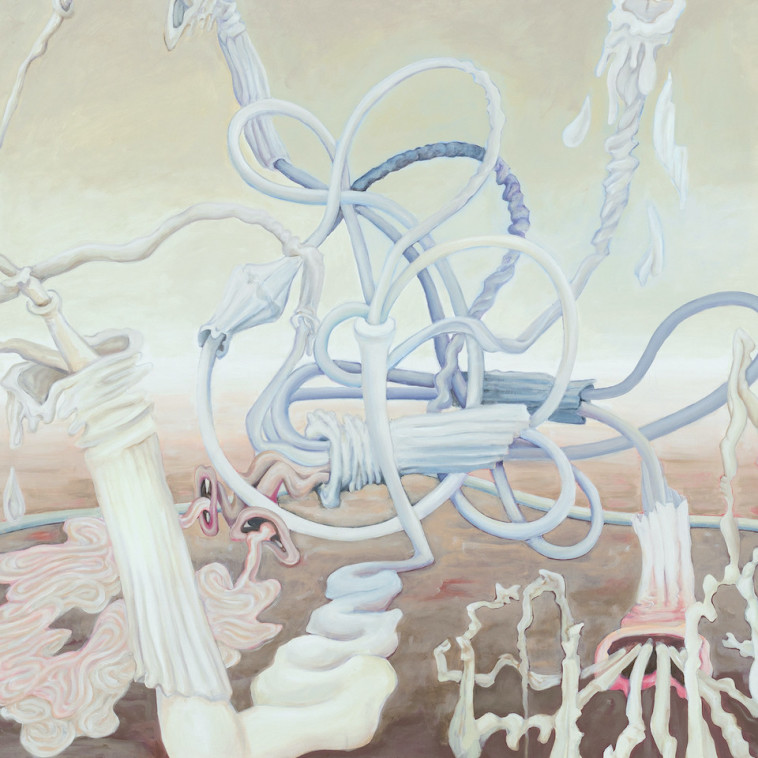 Aviv Grinberg, The Dry Season, Oil on Canvas