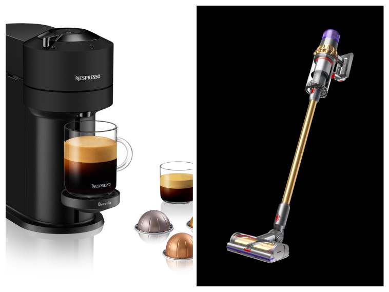 600 שקלים הנחה על dyson V11. vertuo Next nespresso במבצע 699 ש''ח
