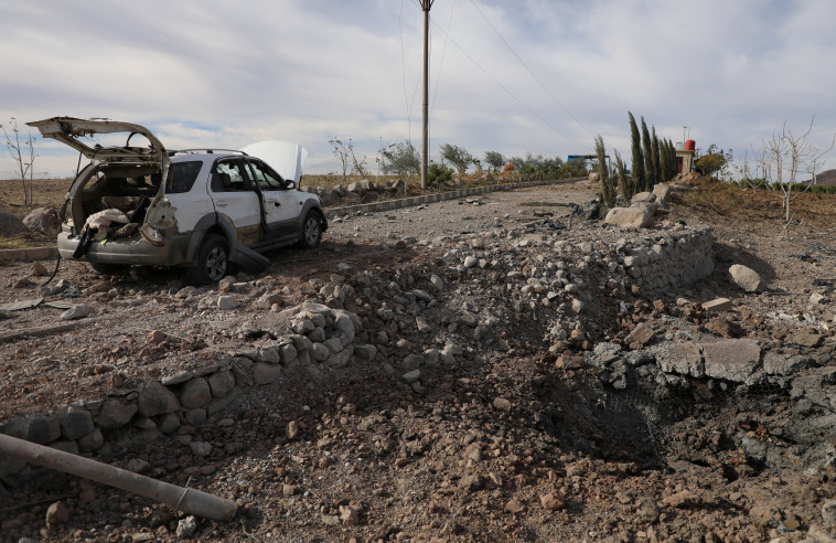 תקיפה של הצבא הטורקי בסוריה (צילום: REUTERS/Orhan Qereman)