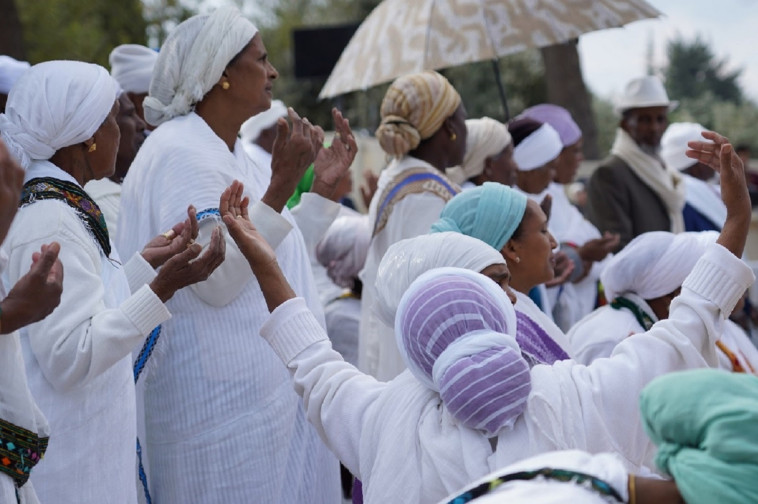 חג הסיגד (צילום: התאגיד הממלכתי - המרכז למורשת יהדות אתיופיה)