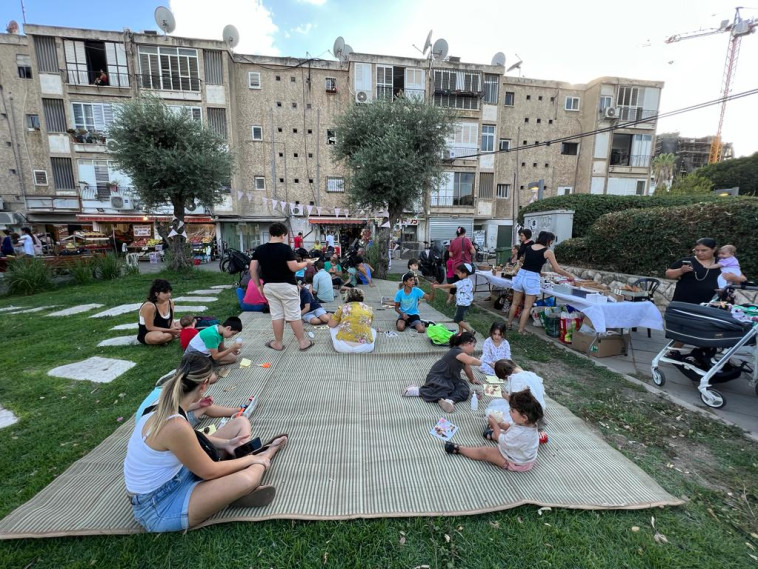 ''עושים שכונה'' בקריית שלום תל אביב-יפו  (צילום: באדיבות עיריית תל אביב-יפו)
