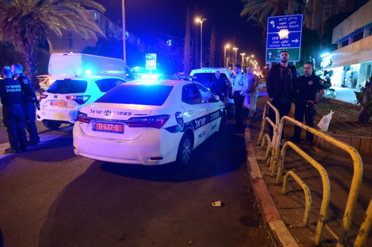 זירת האירוע בחולון