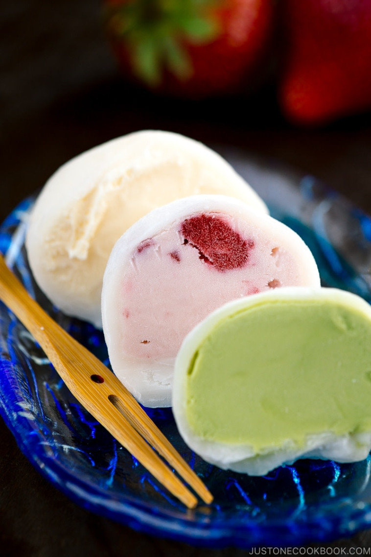 גלידת מוצ'י (צילום: justcookbook)