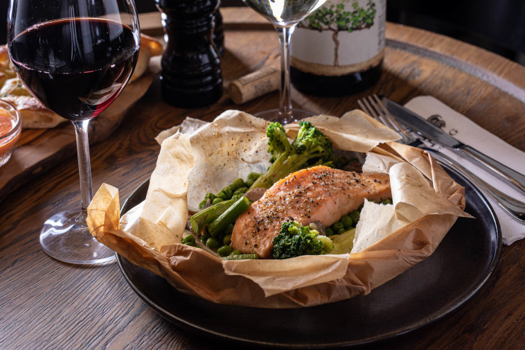 סלמון מאודה במעטפה