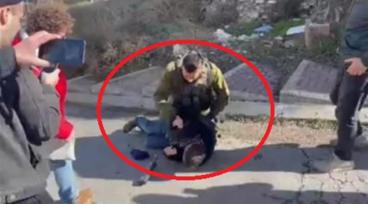 חייל צה''ל מכה פעיל שמאל 