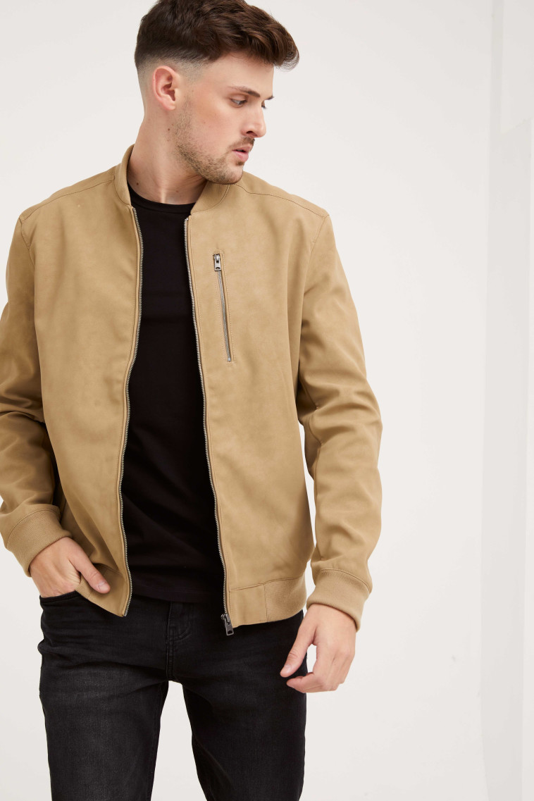 ז'קט דמוי זמש, Twentyfourseven. מחיר: 329.90 שקלים