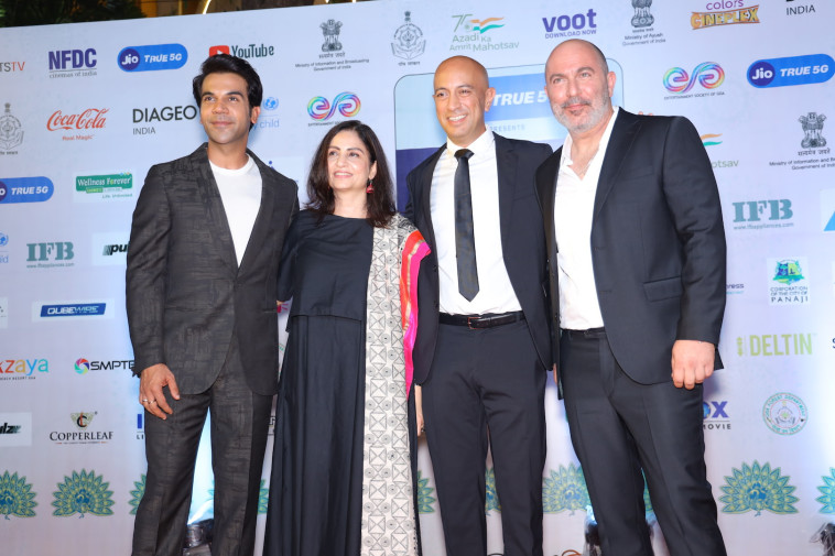 ליאור רז ואבי יששרוף בפסטיבל הסרטים הבינלאומי ה-53 של הודו