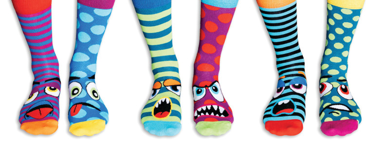 גרביים צבעוניות 