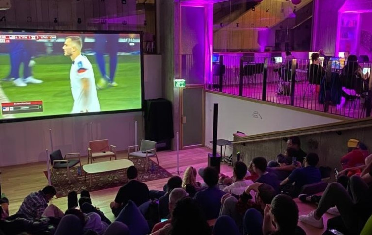 חגיגת מונדיאל בסלון העירוני בבית אריאלה